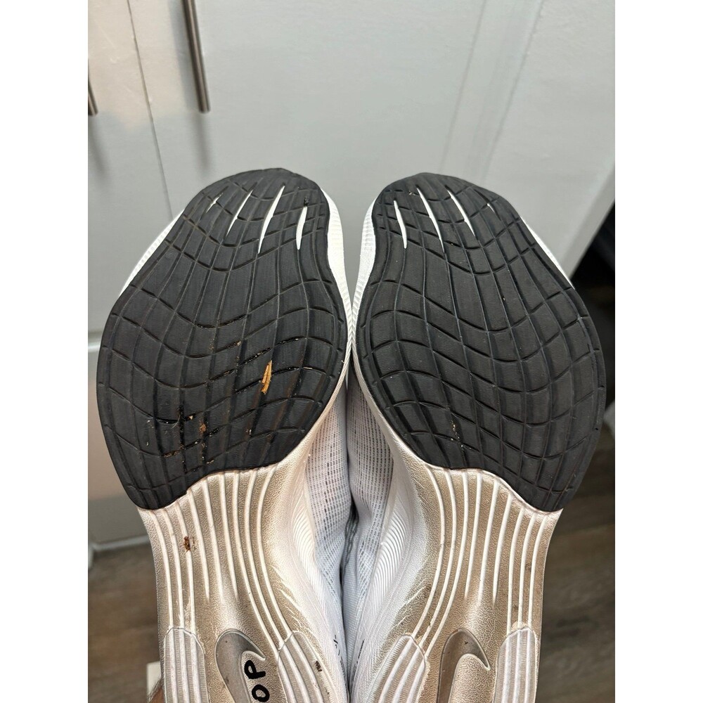 Nike ZoomX Vaporfly Next% 2 - White/ Sliver Grey 2021 (CU4123-100)  size 13 - Picture 6 of 6